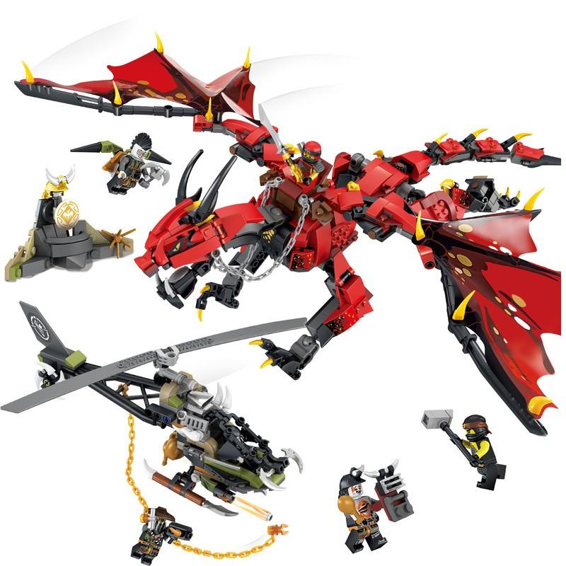 レゴ 互換品 ニンジャゴー 伝説のエレメントドラゴン メリュジーナ