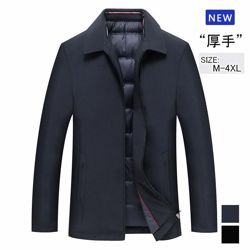 新作 メンズ コート 冬服 アウター ビジネス ロングコート ダウンジャケット 秋冬 防風 厚手 防寒着 冬物 ファッション 秋 冬 : フル ...