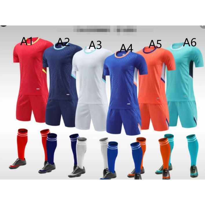 サッカーユニフォーム 上下2点セット 子供用?大人用 トレーニング対応