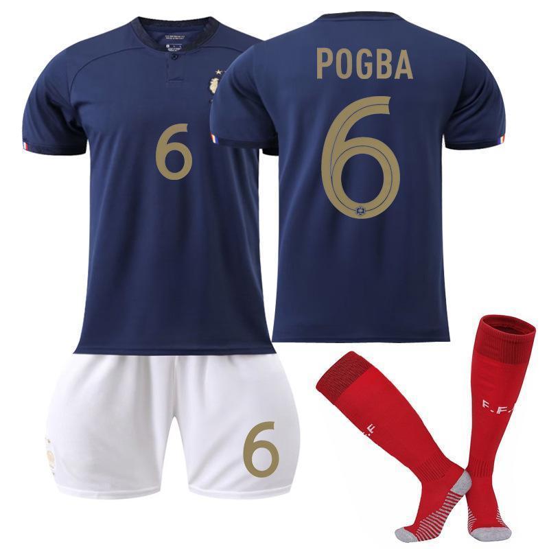 【新品未使用】NIKE 2022年サッカーワールドカップ　フランス代表ウェア フランス代表 2022年 ワールドカップモデル 子供 大人用 上下セット