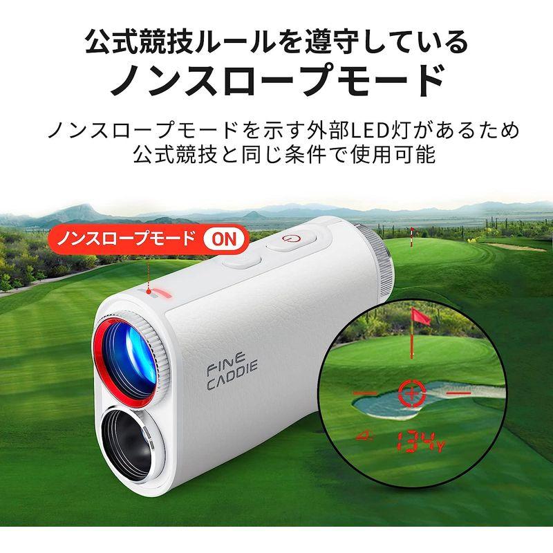 赤緑表示FineCaddie(ファインキャディ) J1000 ホワイト ゴルフ用 レーザー距離計 カラー表示 0.1秒台測定 1，093yd ファインキャディ J1000 ホワイト ゴルフ用 レーザー距離計 カラー表示 1秒台測定 1，093yd