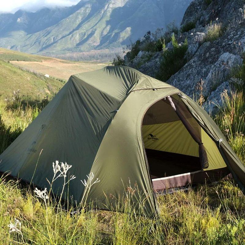 Naturehike公式ショップ テント 3人用 クラウドアップ3 アップグレード ソロキャンプ 2人用 前室付き 軽量 耐水圧3000?/ テント 3人用 クラウドアップ3 アップグレード ソロキャンプ 2人用 前室付き 軽量 耐水圧3000