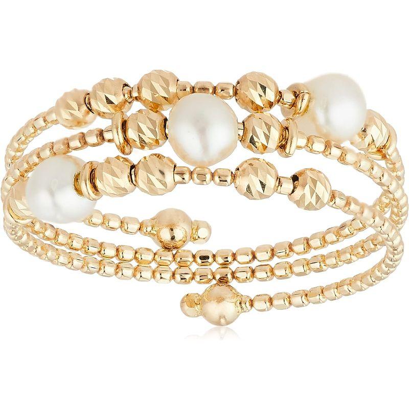 VAヴァンドーム青山 K10YG パール フリーリング GJVR0299M PF イエローゴールド K10YG パール フリーリング GJVR0299M PF イエローゴールド