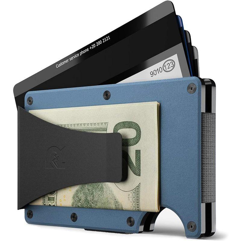 ザ リッジ スマートフォンよりも薄い財布 チタニウム マネークリップ マットコバルト ザ マットコバルト HO1271897115(12604円)