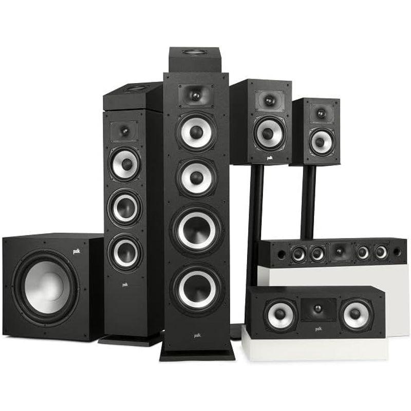 ポークオーディオ POLK AUDIO Monitor XTシリーズ ハイトモジュール マットブラック MXT90（2台1組） POLK AUDIO Monitor XTシリーズ ハイトモジュール マットブラック MXT90 2台1組