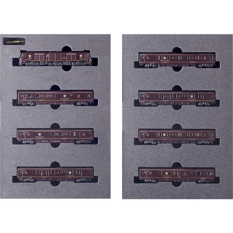 KATO Nゲージ クルーズトレイン「ななつ星in九州」 8両セット 特別企画品 10-1519 鉄道模型 客車 Nゲージ クルーズトレイン ななつ星in九州 8両セット 特別企画品 鉄道模型 客車