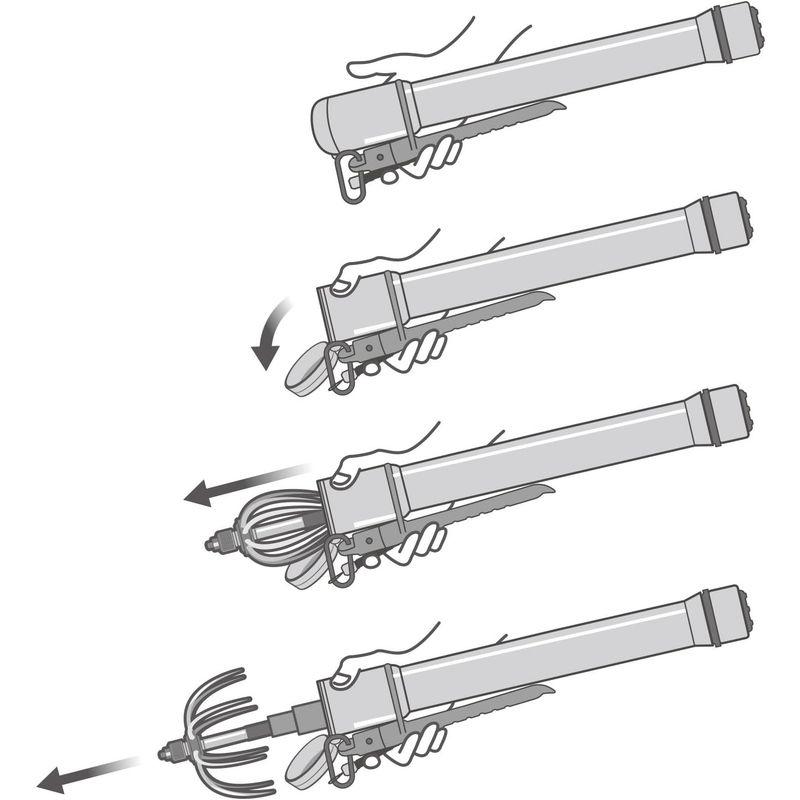 第一精工 ギャフ オートキングギャフCS300 ガンメタ イカ 青物 エギング 釣り ギャフ オートキングギャフCS300 ガンメタ イカ 青物 エギング 釣り 0cm×15