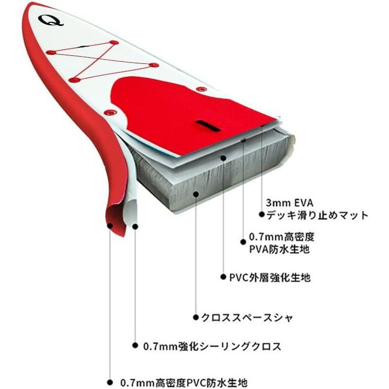 SUP パドル ボード インフレータブル サーフ ボード 積載 200kg 初心者 中級者 滑り止め (女王本体) ボード パドル インフレータブル サーフ 積載 200kg 初心者 中級者 滑り止め 女王本体