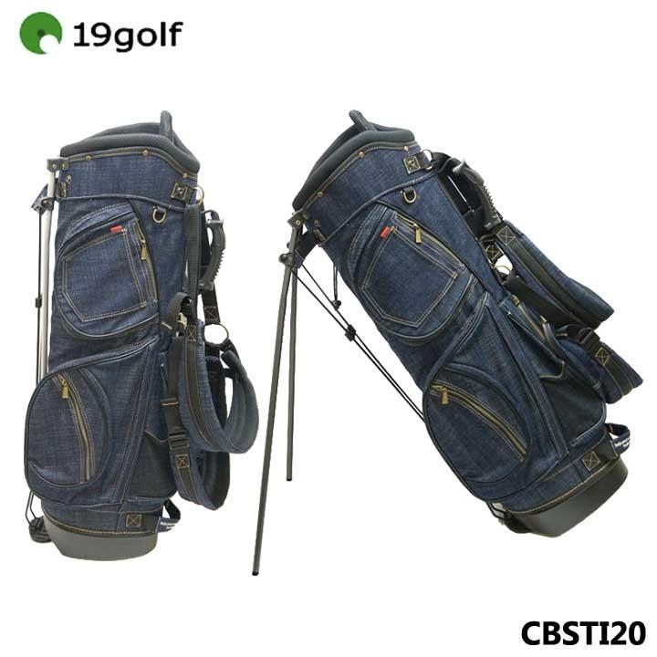 19ゴルフ CBSTI20 スタンド型 デニムキャディバッグ 19ゴルフ CBSTI20 スタンド型 デニムキャディバッグ