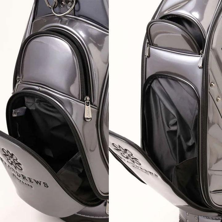 美品⭐︎セントアンドリュース　キャディバッグ 楽天市場】セントアンドリュース 042-3980811 STA ロゴエナメル