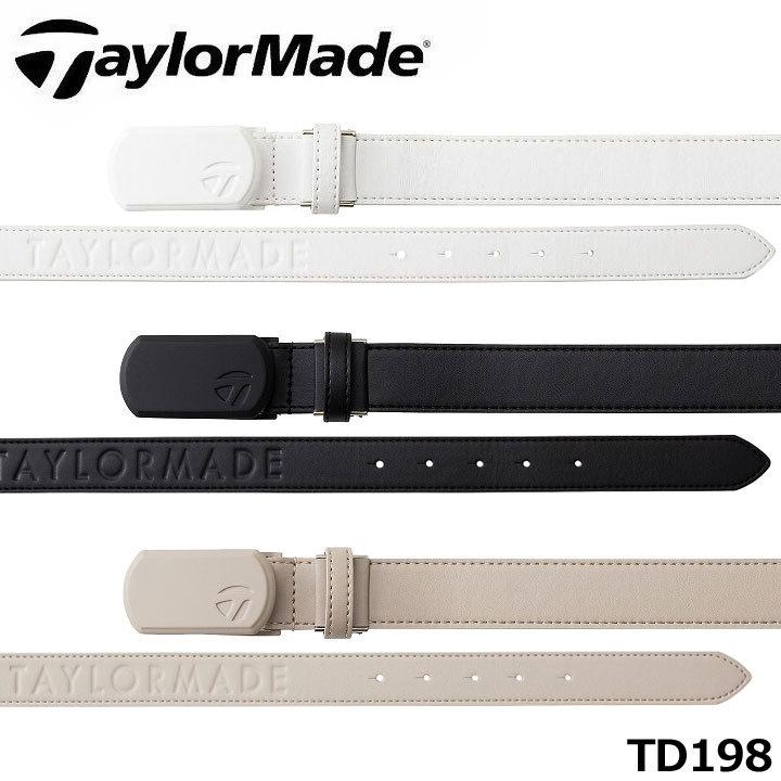 テーラーメイド TD198 エンボス ベルト U EMBOSSED BELT Taylormade 2022 10p :2205td198:フルショット !店 通販 2023年モデル テーラーメイド ゴルフ TaylorMade TJ052 U TM バックル ベルト (メンズ レディース 男女兼用)