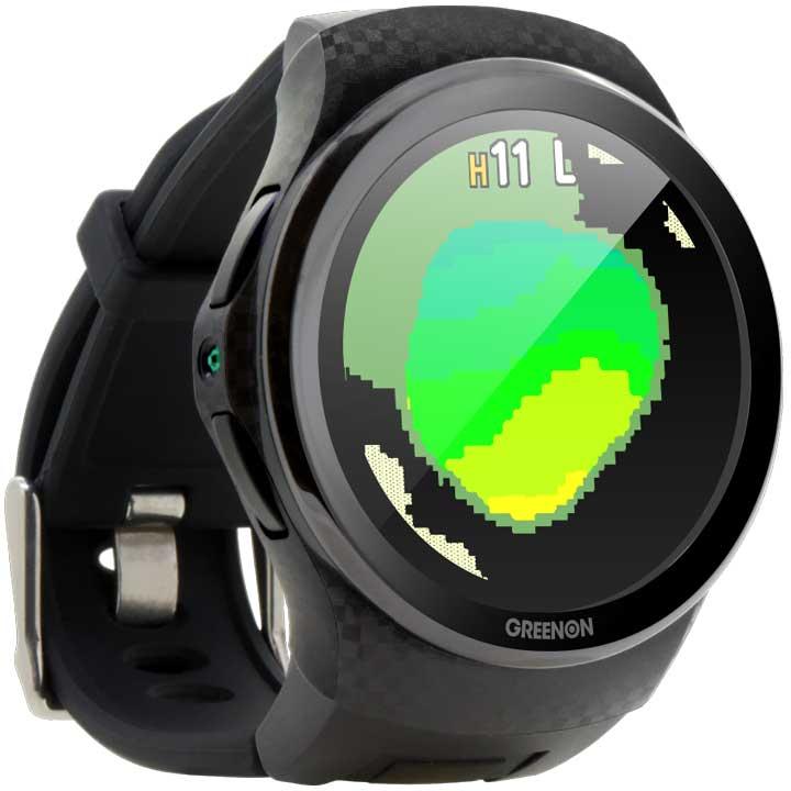 GREENON グリーンオン ザ ゴルフウォッチ A1-3 腕時計型 GPS距離 GREENON グリーンオン ザ ゴルフウォッチ A1-3 腕時計型 GPS距離