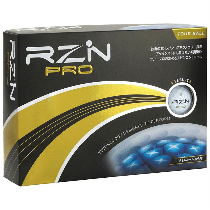 レジンゴルフ RZN PRO ゴルフボール 1ダース（12球入り）日本正規品 RZN PRO RZN Golf 4ピース構造 ルール適合｜full-shot｜02