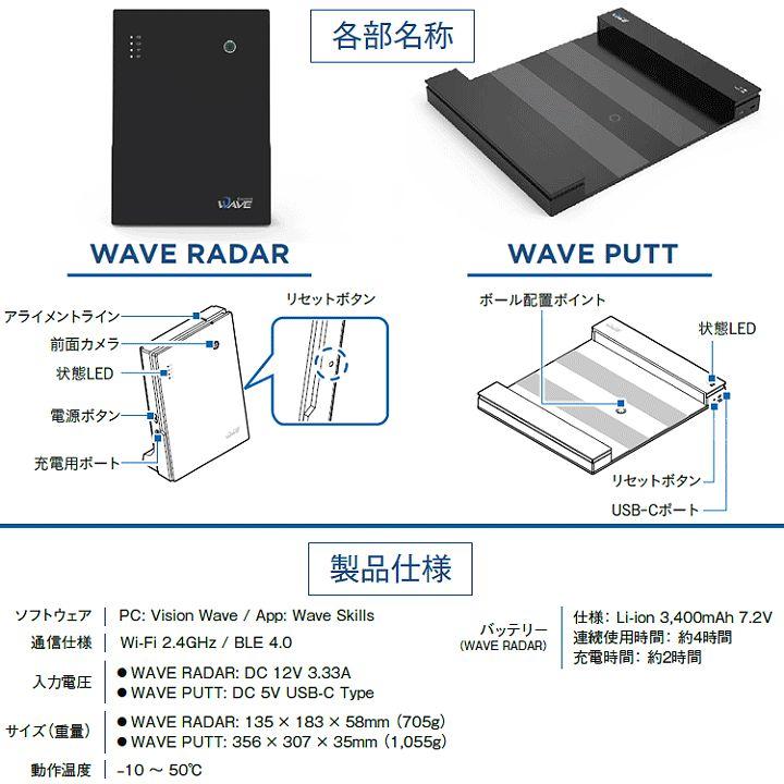 【新品未開封】ゴルフゾン ウェーブ GOLFZON WAVE 弾道測定器 楽天市場】GOLFZON WAVE ゴルフゾン ウェーブ ゴルフ用 弾道測定器