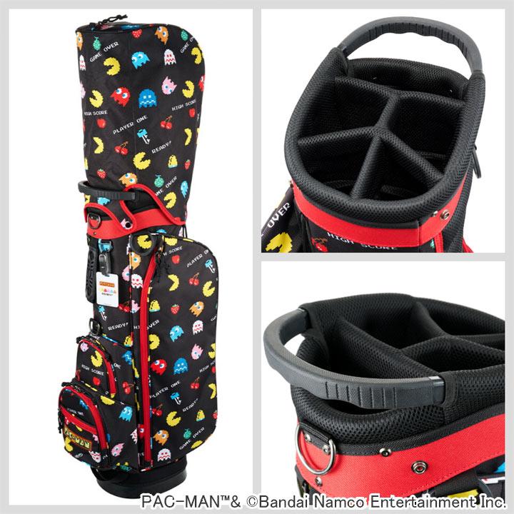 新品】パックマン キャディバッグ レッド OCB0009 PAC-MAN 楽天市場