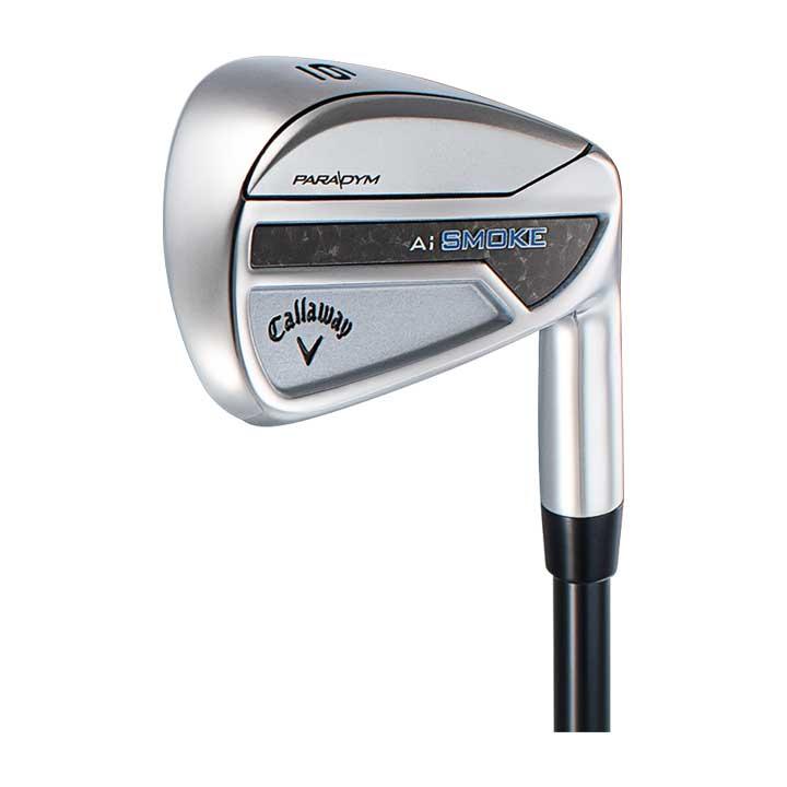 キャロウェイ パラダイム エーアイ スモーク アイアン 単品（#5,AW,GW,SW）　シャフト：TENSEI 50 for Callaway カーボン PARADYM Ai SMOKE 2024 20p｜full-shot｜09