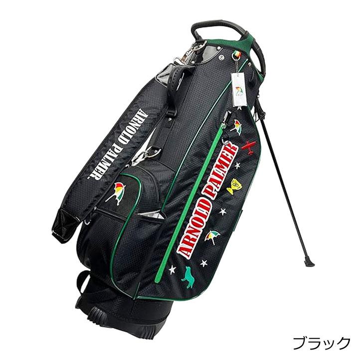 【新品】アーノルドパーマー APCB-27S キャディバッグ 9.0型 ブラック Arnold Palmer アーノルドパーマー APCB-27S キャディバッグ