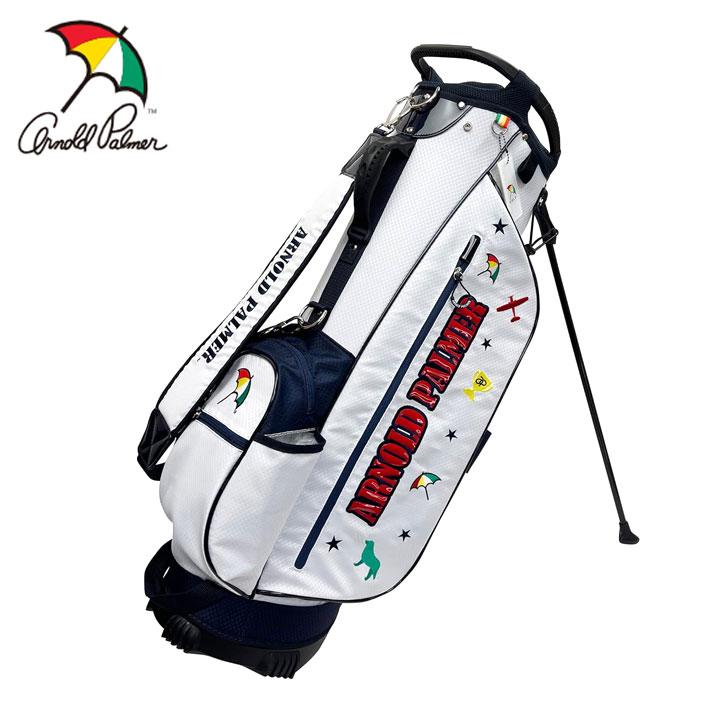 【新品】アーノルドパーマー APCB-27S キャディバッグ 9.0型 ホワイト 楽天市場】日本正規品 アーノルド・パーマー 軽量 スタンド式