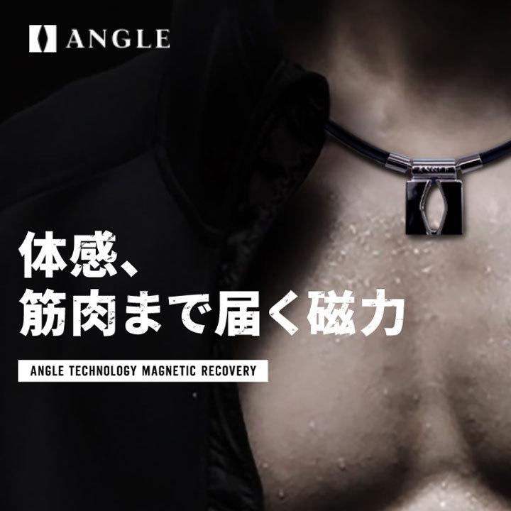 アングル 磁気ネックレス e.MODEL 01 NECKLACE ピュアゴールド アングル 磁気ネックレス e.MODEL 01 NECKLACE ピュアゴールド