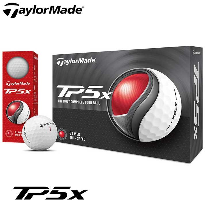 新品日本正規品　テーラーメイド TP5x ホワイト 2024年モデル 2ダース TP5x テーラーメイド ホワイト ゴルフボール 1ダース（12球入り）日本