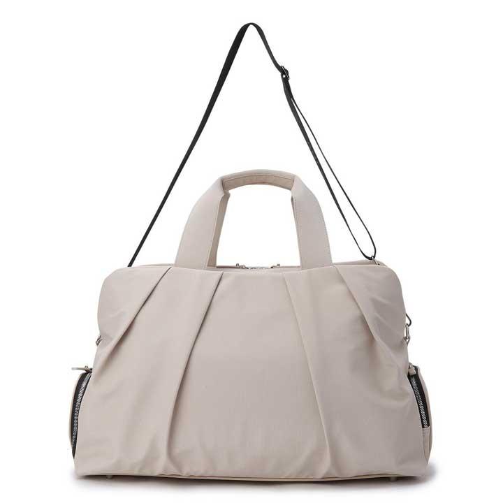 アニュー AGEUUBB03BEF シャーリング ボストンバッグ ANEW SHIRRING