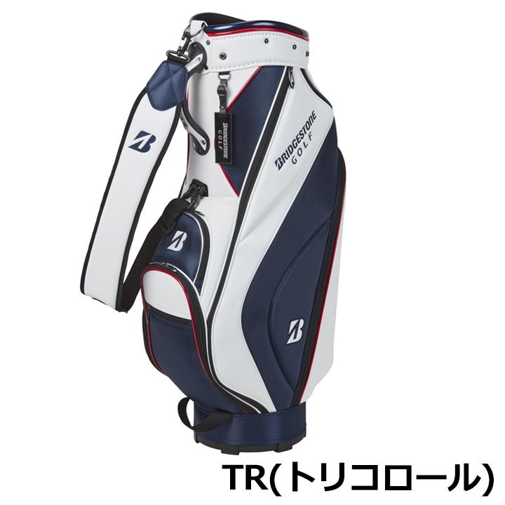 【新品未使用】ブリヂストンゴルフ キャディバッグ CBG422（トリコロール） BRIDGESTONE GOLF ブリヂストン ゴルフ キャディバッグ 軽量ベーシック