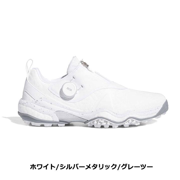 アディダス コードカオス NKZ93 26cmホワイト／シルバーメタリック ADIDAS GOLF アディダス ゴルフ ゴルフシューズ コードカオス 25 ボア