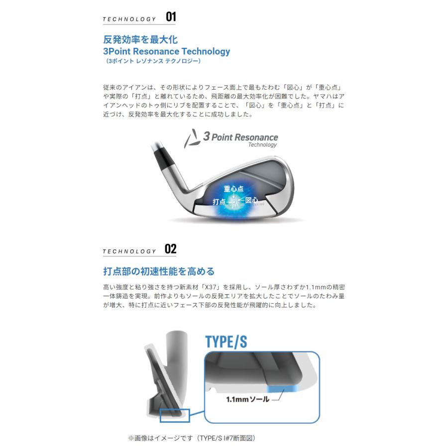 DRIVESTAR ヤマハ インプレス ドライブスター TYPE/S アイアン 4本組