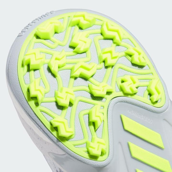 adidas ゴルフシューズ 女性用 ホワイト/ターコイズ adidas アディダスゴルフ コードカオス25 NKZ94 IG8708 ハロー