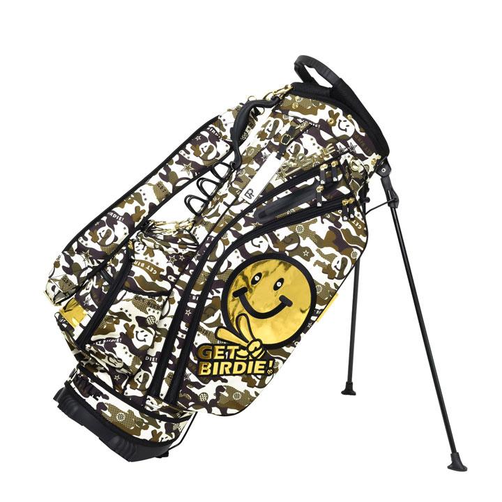 ウィンウィンスタイル CB-167 ゲットバーディカモ (カーキ)  軽量 スタンドバッグ GET BIRDIE! CAMO  STAND BAG ゴルフキャディバッグ WINWIN STYLE WINWIN STYLE（ウィンウィンスタイル） CB-167 ゲットバーディカモ