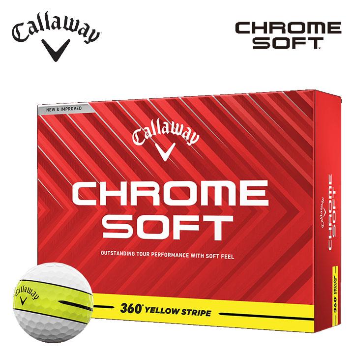Callaway Chrome Soft クロムソフト キャロウェイ CHROME SOFT（クロムソフト）ボール＜2024年＞の