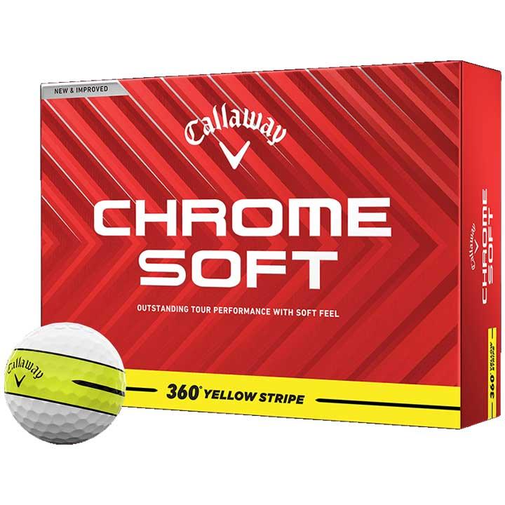 Callaway 限定特価 キャロウェイ クロムソフト 360° イエロー