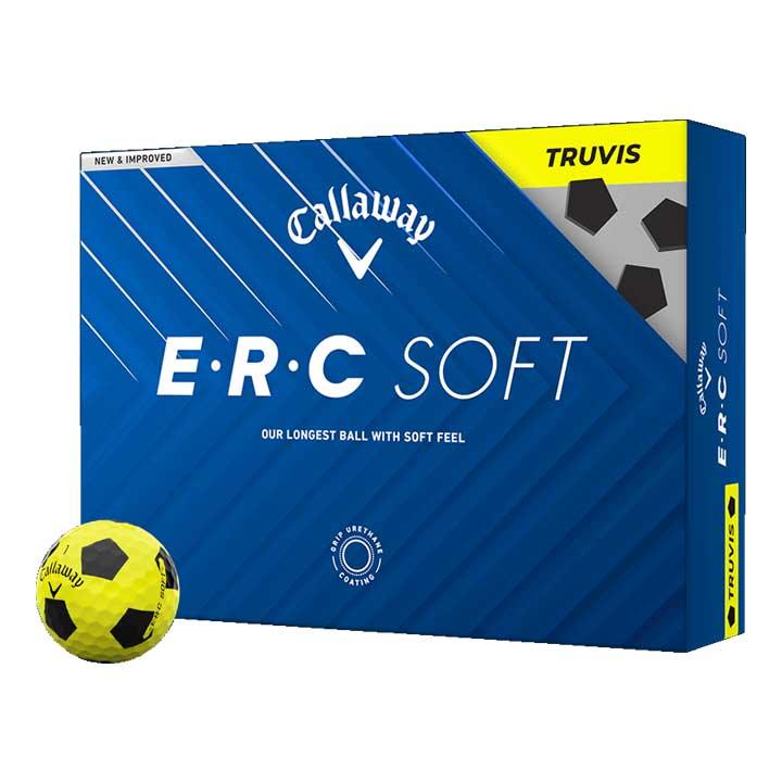 Callaway E-R-C SOFT Truvis 12個入り　新品未使用 E.R.C キャロウェイ E・R・C SOFT TRUVIS ゴルフボール 1ダース
