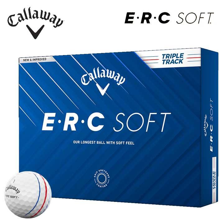 Callaway E・R・C SOFT ゴルフボールTRIPLE TRACK E.R.C キャロウェイ E・R・C ソフト トリプル・トラック ゴルフボール
