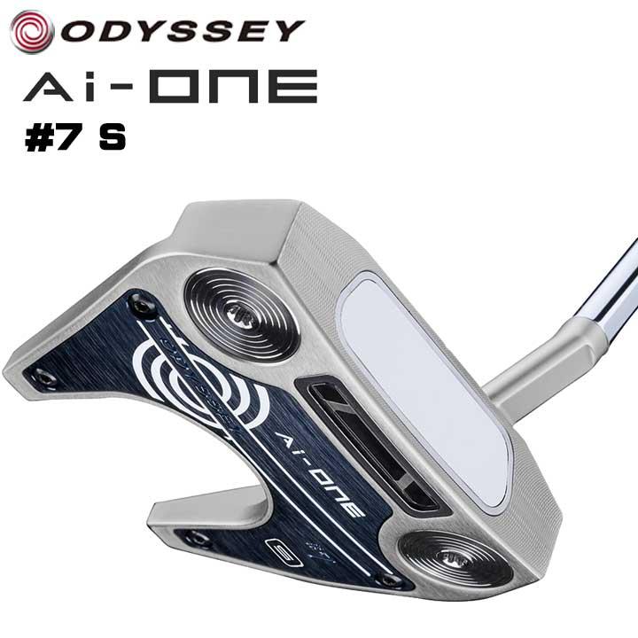 Odyssey AI-ONE #7 シルバー パター AiーONE オデッセイ Ai-ONE SILVER #7 S パター STROKE LAB 90シャフト