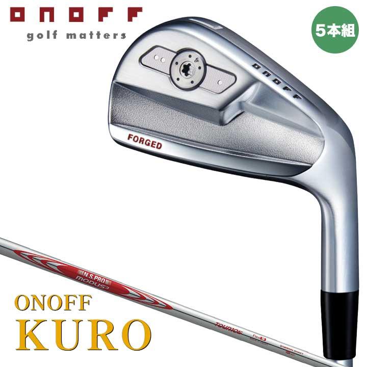 KURO（オノフ） オノフ FORGED IRON KURO アイアン 5本セット(#6