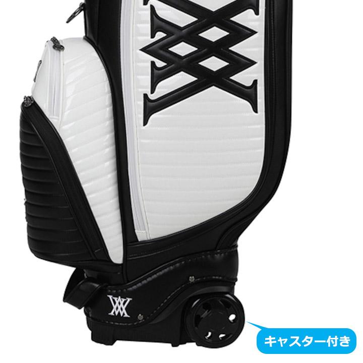 アニュー AGDUUCB01BKF ヘブンキャスター付きキャディバッグ（BLACK