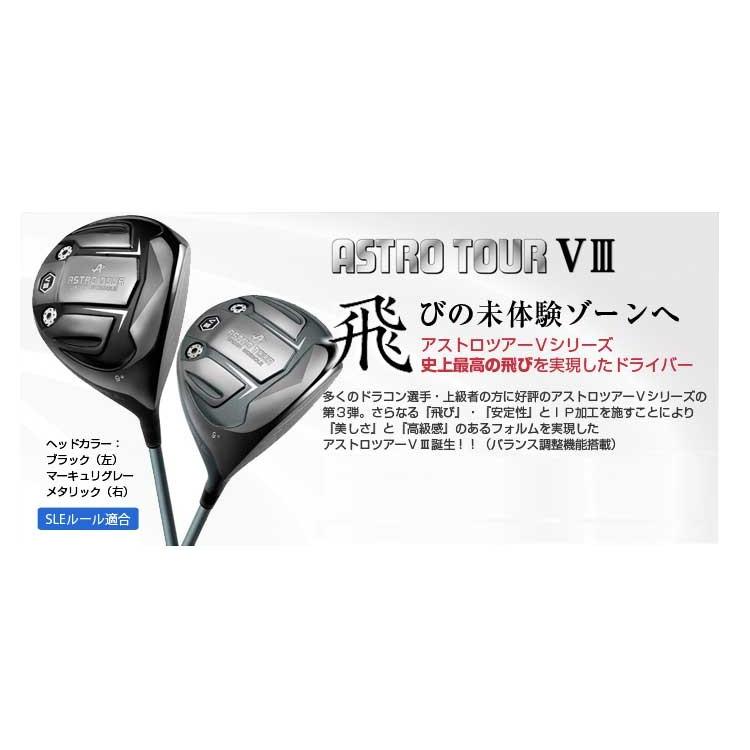 アストロ ゴルフ アストロツアーVIII ドライバー グレーヘッド　シャフト：カーボン ASTRO｜full-shot｜02