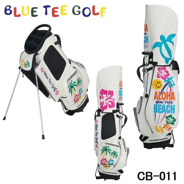 ブルーティーゴルフ キャディバッグ アロハオンザビーチ スタンドキャディーバッグ CB-011 BLUE TEE GOLF（ブルーティーゴルフ） CB-011 アロハオンザビーチ