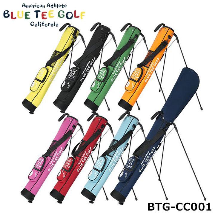 ブルーティーゴルフ CC-001 ストレッチ セルフスタンドバッグ クラブケース フード付き BLUE TEE GOLF CC001 20p