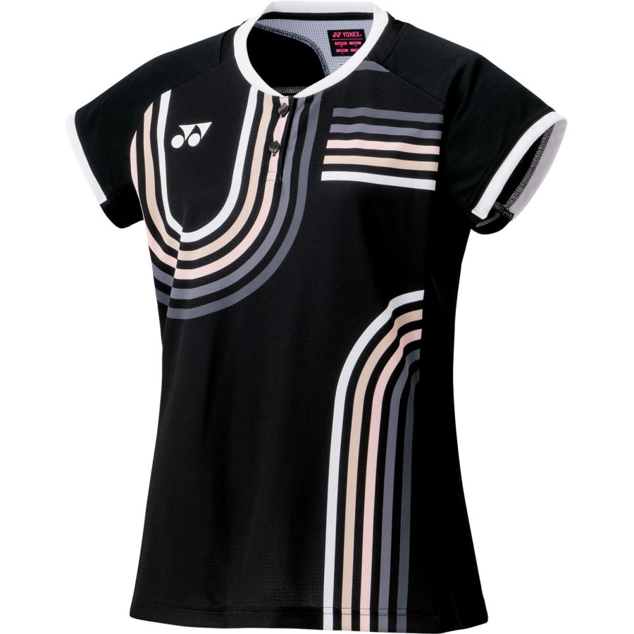 ヨネックス YO-20854-007-O レディース ゲームシャツ（ブラック・サイズ：O）YONEX[YO20854007O] 返品種別A YONEX（ヨネックス） ウィメンズゲームシャツ ブラック 20854 2025fw