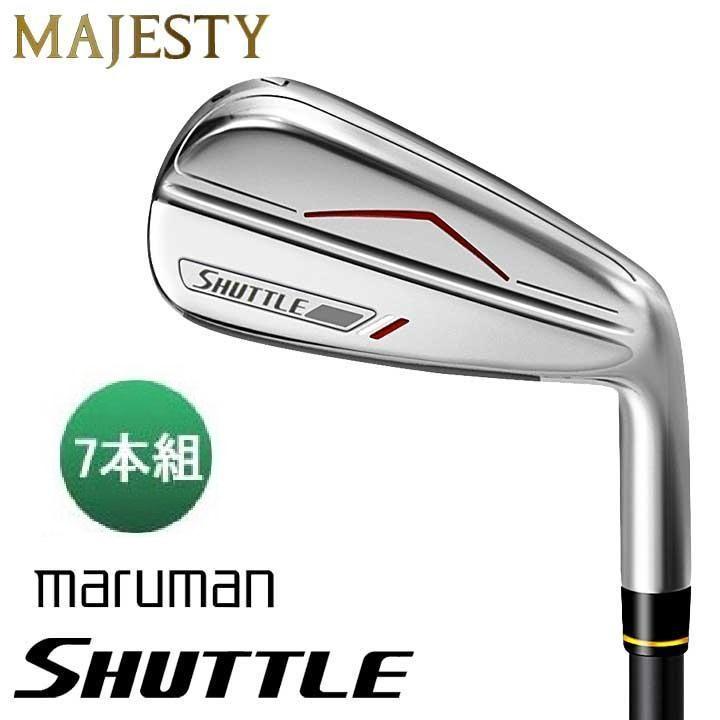 未使用品　マジェスティ　シャトル　アイアン　6本セット MAJESTY（マジェスティ） マルマン シャトル アイアン 7本組（6-9,P,A
