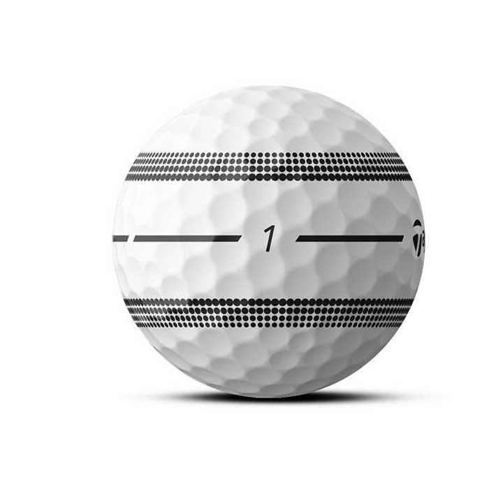 TP5x テーラーメイド STRIPE ホワイト ゴルフボール 1ダース（12球入り