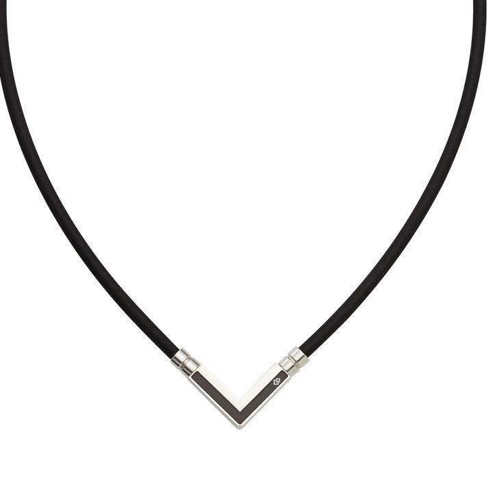 美品コラントッテ　colantotte ブラック×シルバー ColanTotte（コラントッテ） コラントッテ（Colantotte）（メンズ