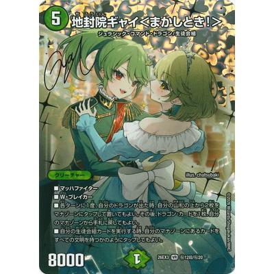 デュエル・マスターズ デュエルマスターズ/DM26-EX3/秘12超/VR/地封院