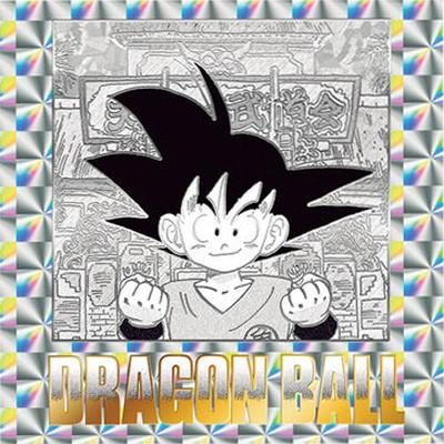 ドラゴンボール　ウエハース　40周年 ドラゴンボール40周年記念 オリジナルイラストレーション シール