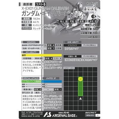 BANDAI（バンダイ） アーセナルベース BP06-013 ガンダム・キャリバー 