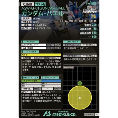 BANDAI アーセナルベース UT06-032 ガンダム・バエル U : フル BANDAI アーセナルベース UT06-032 ガンダム・バエル U : フル