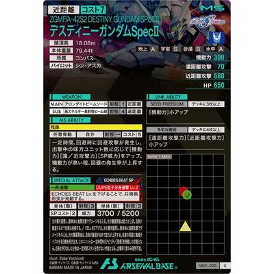BANDAI（バンダイ） アーセナルベース VE01-020 デスティニーガンダム