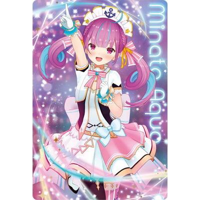 BANDAI ホロライブ ウエハース2 08 湊あくあ : フルアヘッド